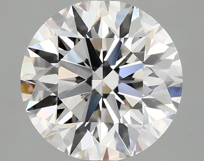 2.05 Carat Round Shaped Excellent Cut VVS2 IGI Certified Lab Grown Diamond