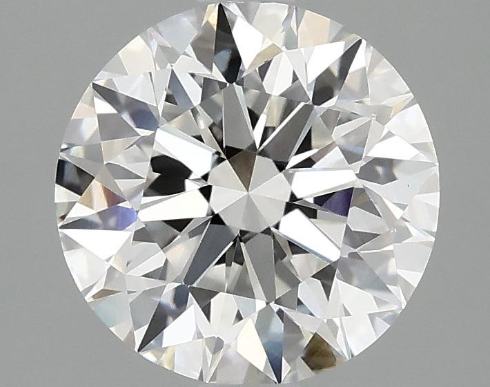 2.08 Carat Round Shaped Excellent Cut VVS2 IGI Certified Lab Grown Diamond