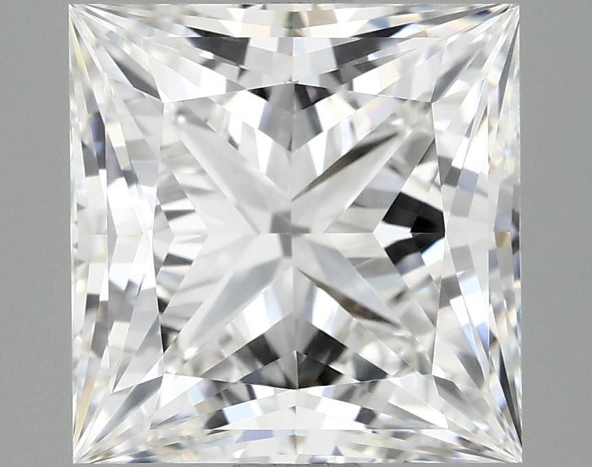 2.51 Carat Princess Shaped Ideal Cut VVS2 IGI Certified Lab Grown Diamond