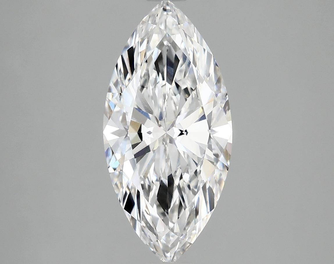 2.02 Carat Marquise Shaped Excellent Cut VVS2 IGI Certified Lab Grown Diamond