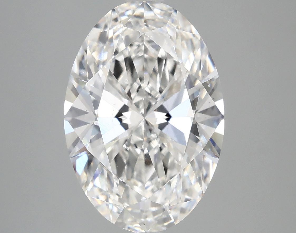 3.75 Carat Oval Shaped Ideal Cut VS2 IGI Certified Lab Grown Diamond