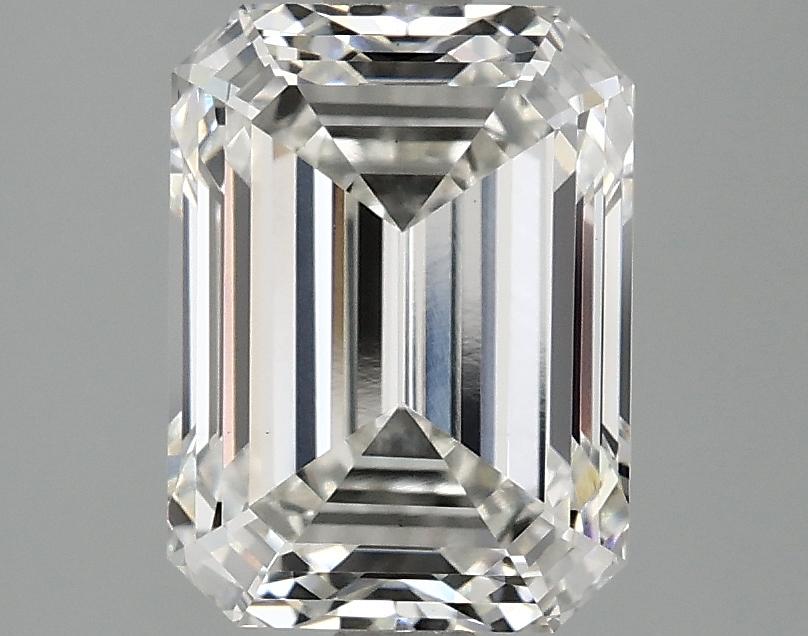 3.01 Carat Emerald Shaped Excellent Cut VS1 IGI Certified Lab Grown Diamond