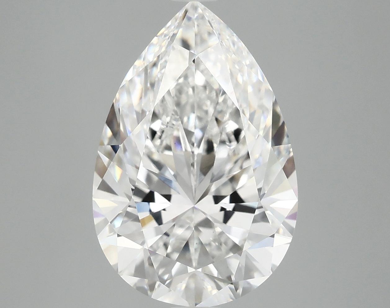 5.04 Carat Pear Shaped Excellent Cut VS1 IGI Certified Lab Grown Diamond