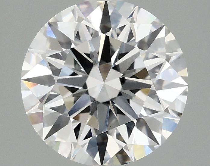 2.07 Carat Round Shaped Ideal Cut VS1 IGI Certified Lab Grown Diamond