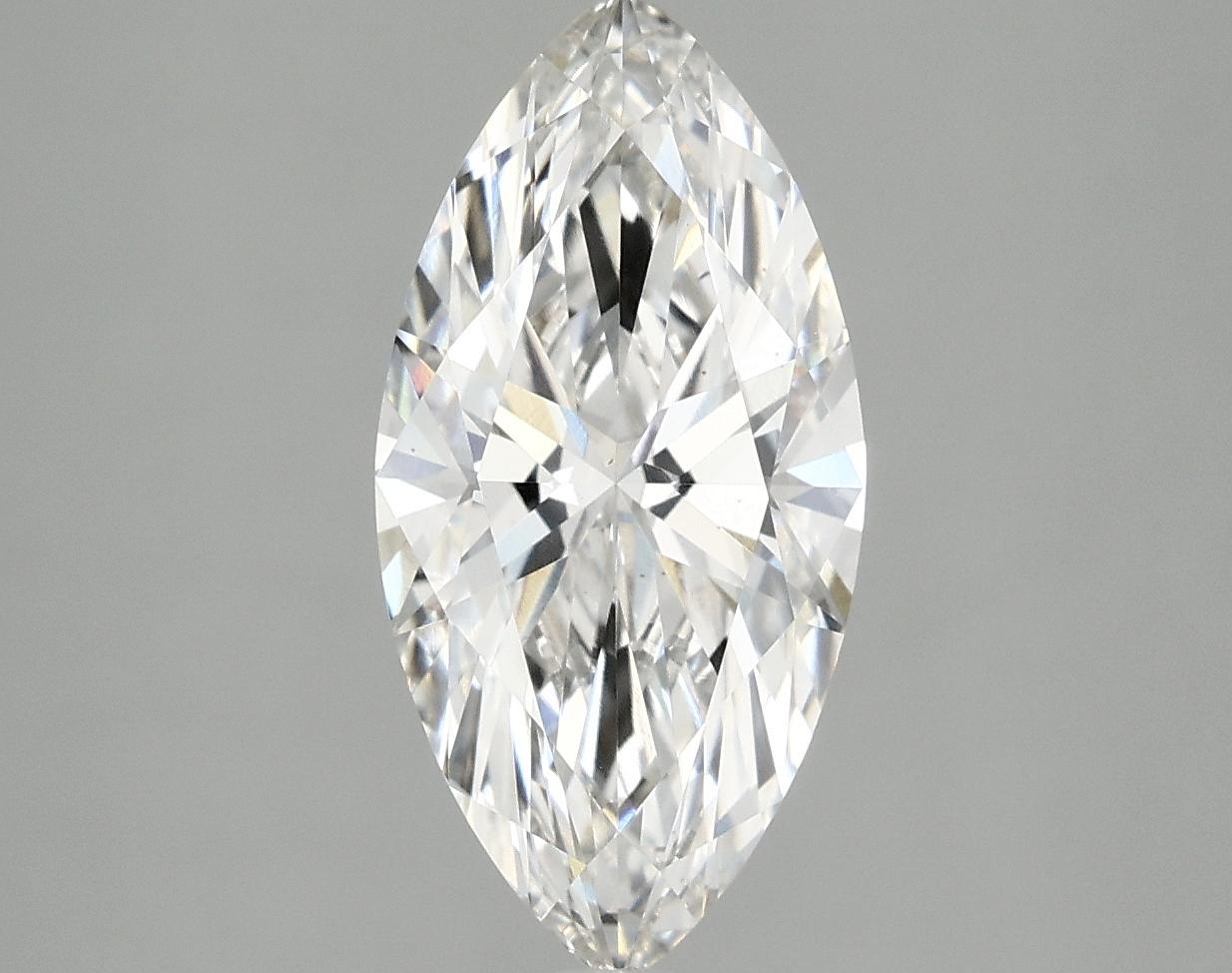 1.81 Carat Marquise Shaped Ideal Cut VS2 IGI Certified Lab Grown Diamond