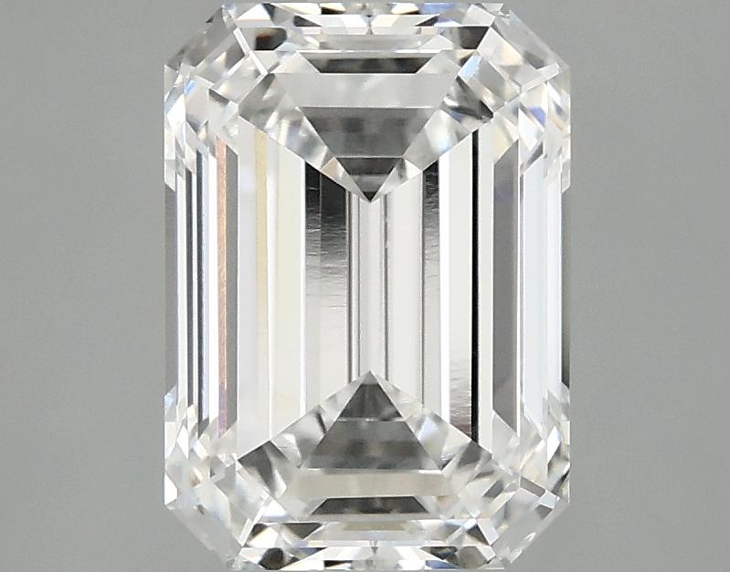 2.54 Carat Emerald Shaped Excellent Cut VVS2 IGI Certified Lab Grown Diamond