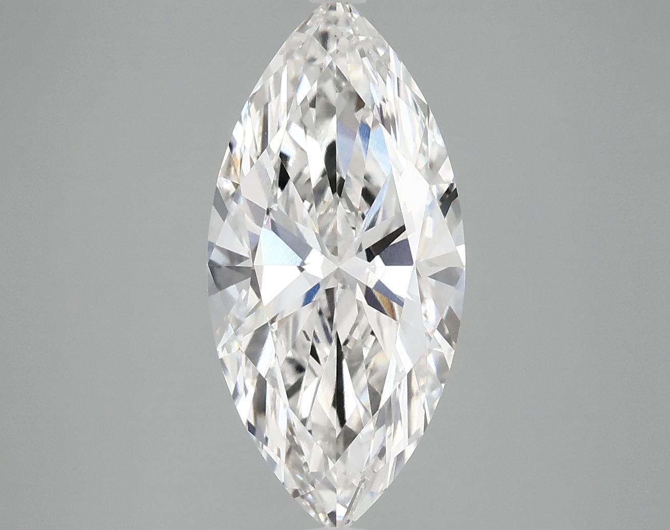 2.99 Carat Marquise Shaped Excellent Cut VS1 IGI Certified Lab Grown Diamond