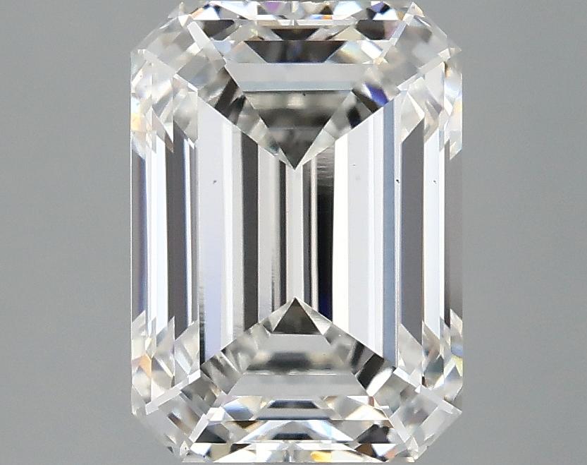 3.1 Carat Emerald Shaped Excellent Cut VS1 IGI Certified Lab Grown Diamond