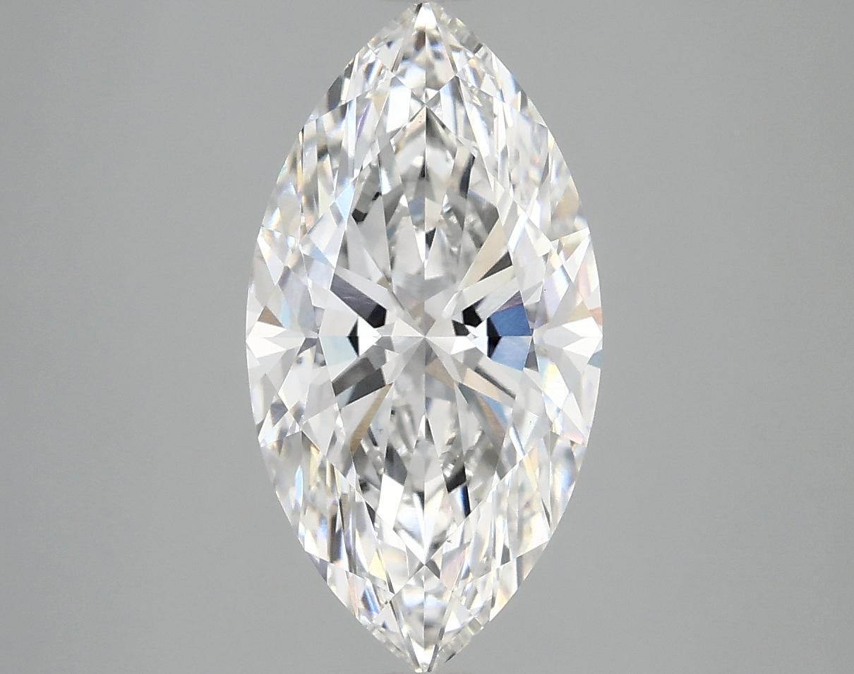 3.05 Carat Marquise Shaped Excellent Cut VS1 IGI Certified Lab Grown Diamond
