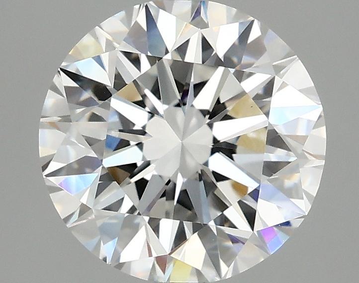 2.56 Carat Round Shaped Excellent Cut VVS2 IGI Certified Lab Grown Diamond