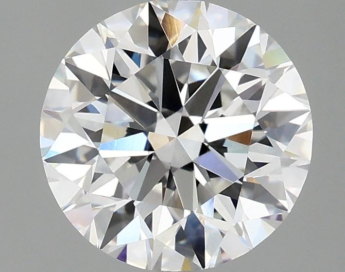 2.05 Carat Round Shaped Excellent Cut VVS2 IGI Certified Lab Grown Diamond