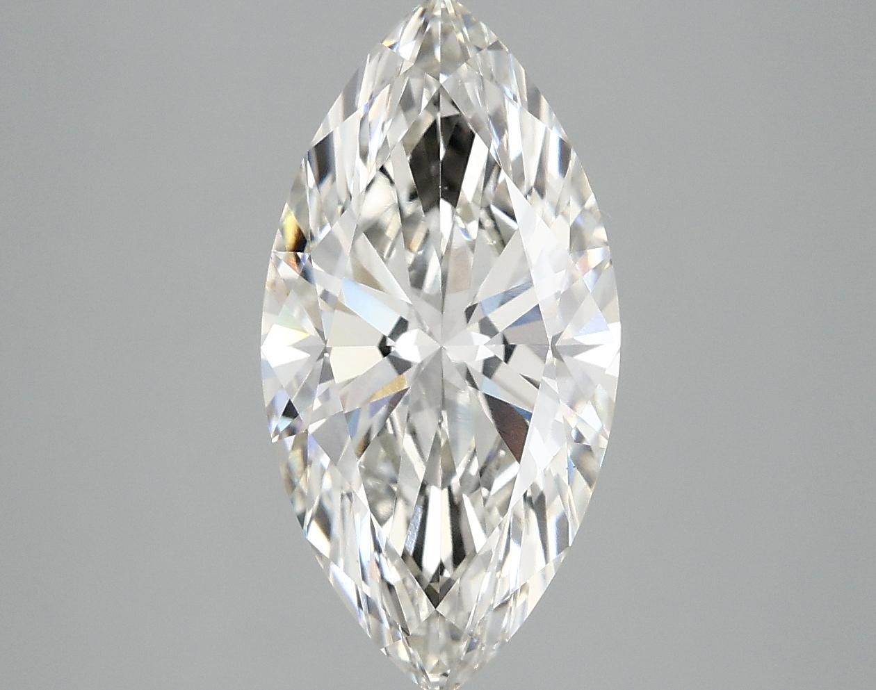 3.17 Carat Marquise Shaped Ideal Cut VS1 IGI Certified Lab Grown Diamond
