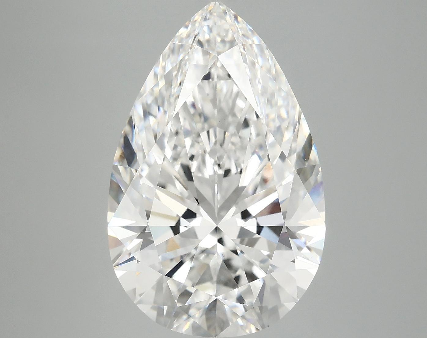 7.13 Carat Pear Shaped Ideal Cut VS1 IGI Certified Lab Grown Diamond