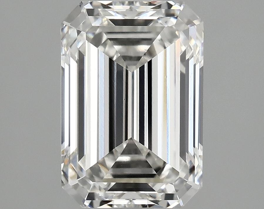 2.1 Carat Emerald Shaped Ideal Cut VS1 IGI Certified Lab Grown Diamond