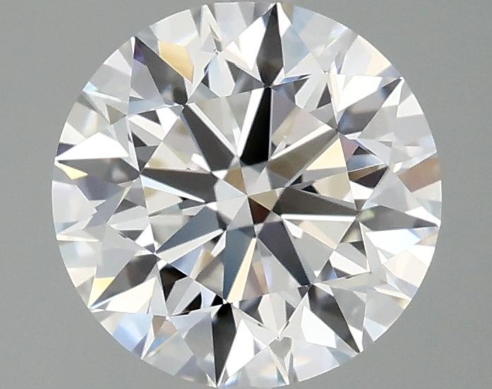 2.08 Carat Round Shaped Excellent Cut VVS2 IGI Certified Lab Grown Diamond