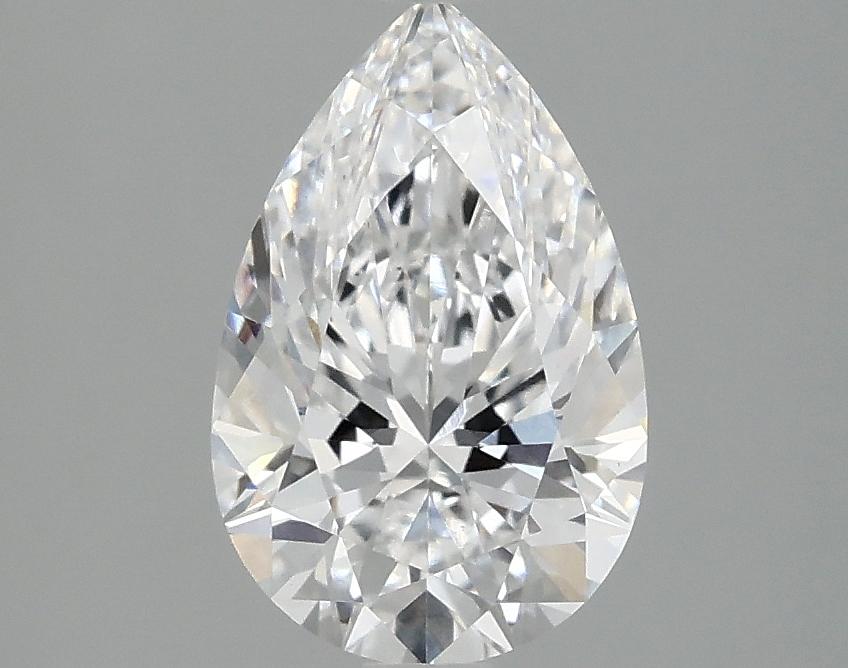 1.58 Carat Pear Shaped Ideal Cut VVS2 IGI Certified Lab Grown Diamond