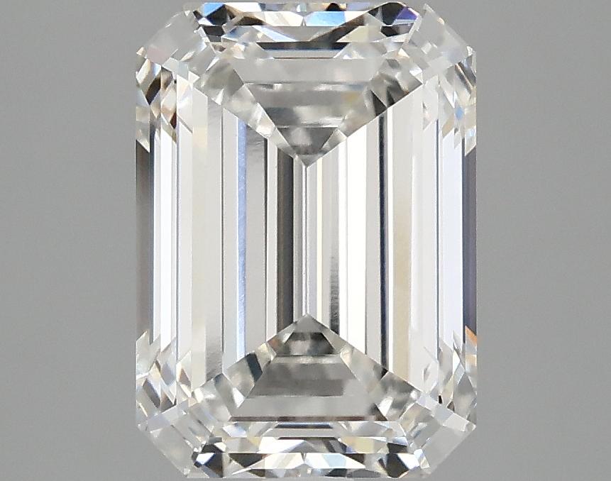 3.01 Carat Emerald Shaped Ideal Cut VVS2 IGI Certified Lab Grown Diamond