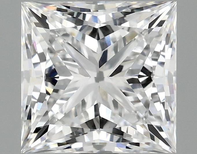 2.04 Carat Princess Shaped Ideal Cut VVS2 IGI Certified Lab Grown Diamond