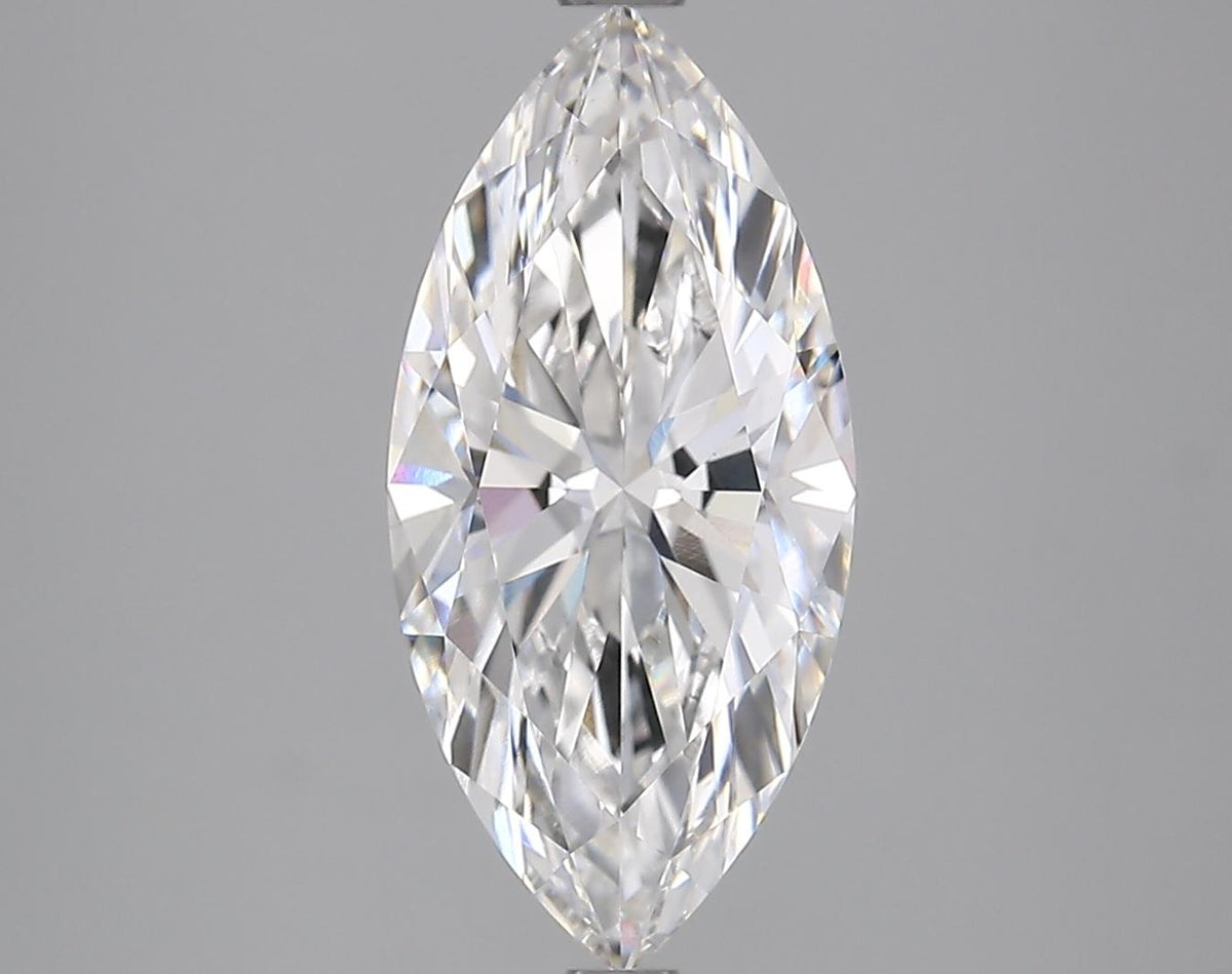 3.02 Carat Marquise Shaped Ideal Cut VS2 IGI Certified Lab Grown Diamond