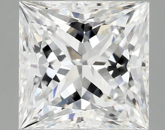 2.08 Carat Princess Shaped Ideal Cut VVS2 IGI Certified Lab Grown Diamond
