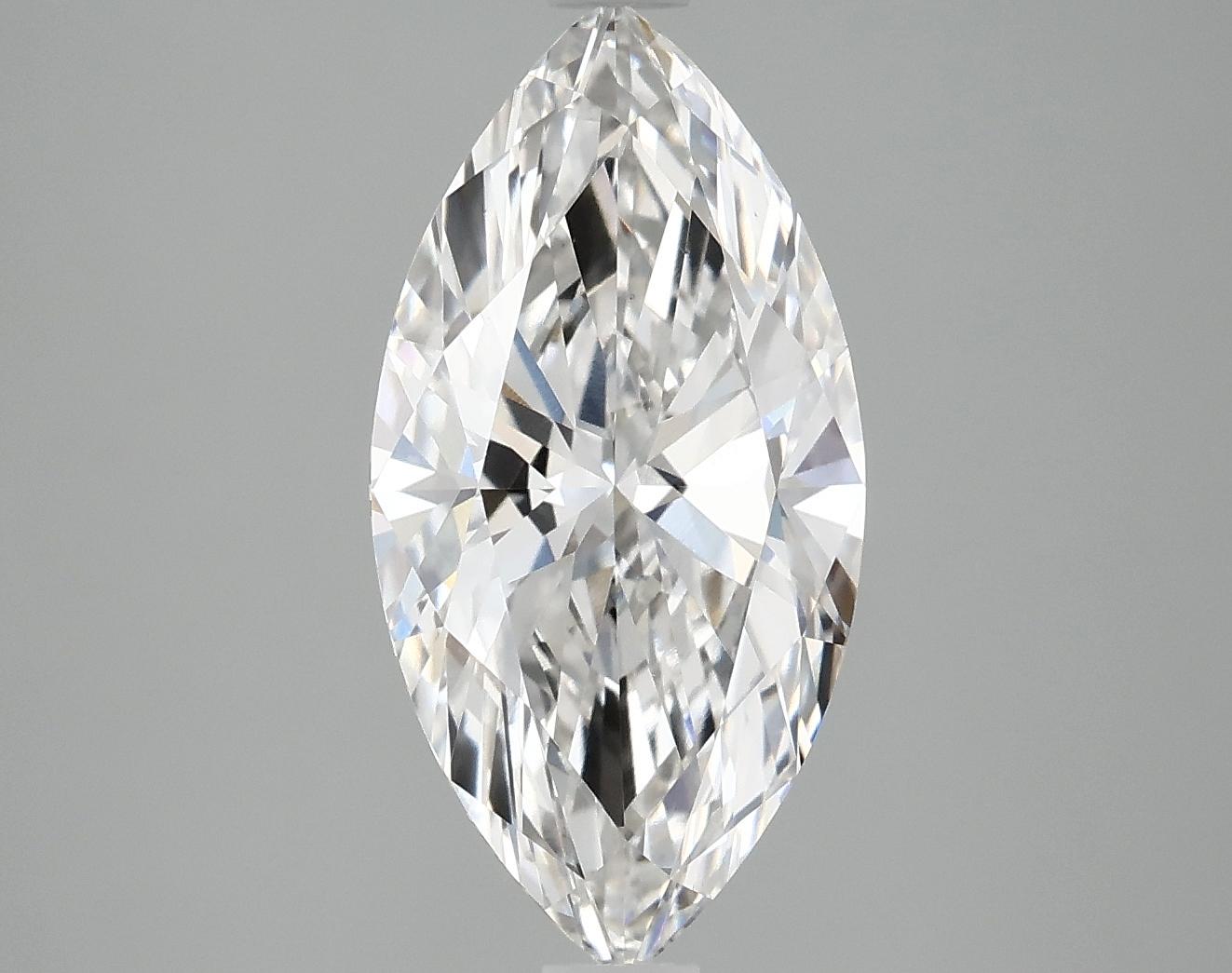 2.27 Carat Marquise Shaped Ideal Cut VS1 IGI Certified Lab Grown Diamond