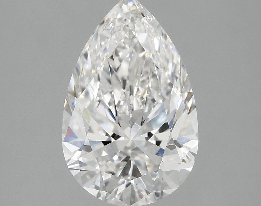 2.04 Carat Pear Shaped Ideal Cut VVS2 IGI Certified Lab Grown Diamond