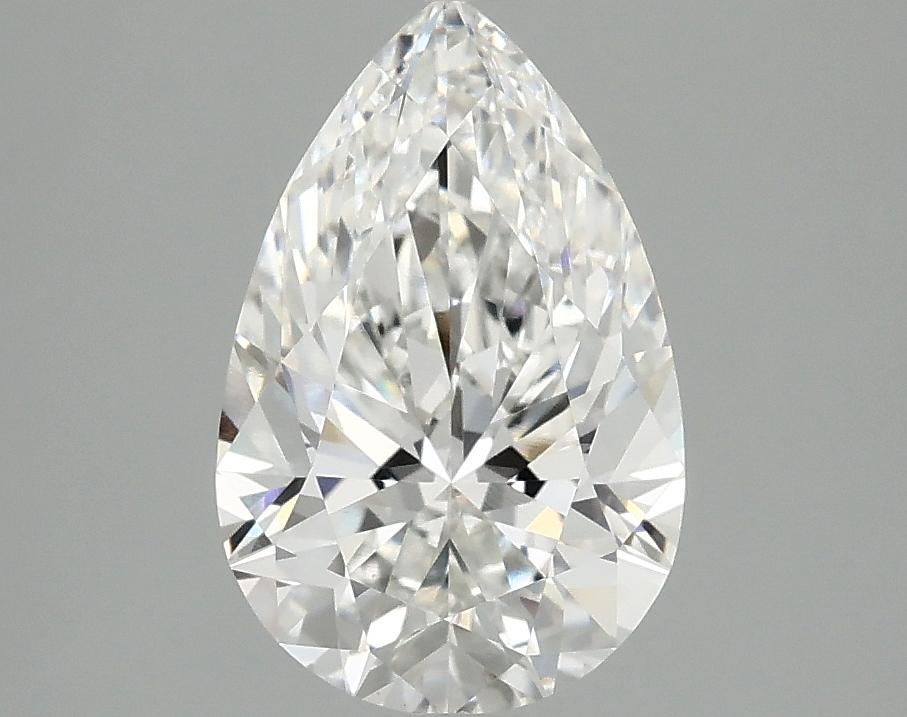 2.09 Carat Pear Shaped Ideal Cut VVS2 IGI Certified Lab Grown Diamond