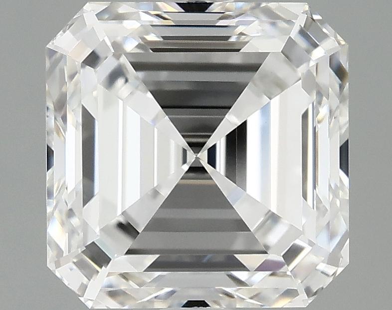2.07 Carat Asscher Shaped Ideal Cut VVS2 IGI Certified Lab Grown Diamond