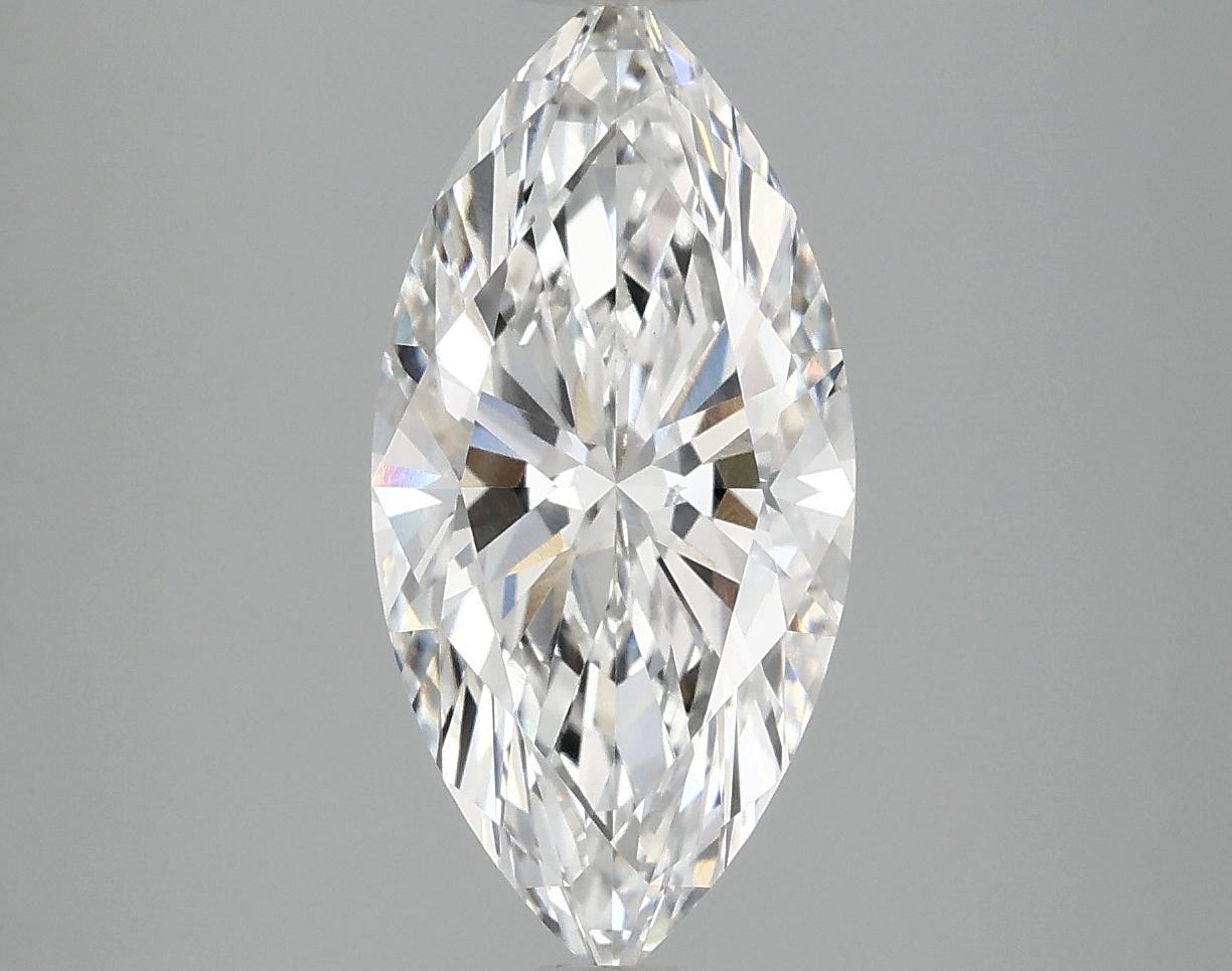 2.52 Carat Marquise Shaped Excellent Cut VS1 IGI Certified Lab Grown Diamond