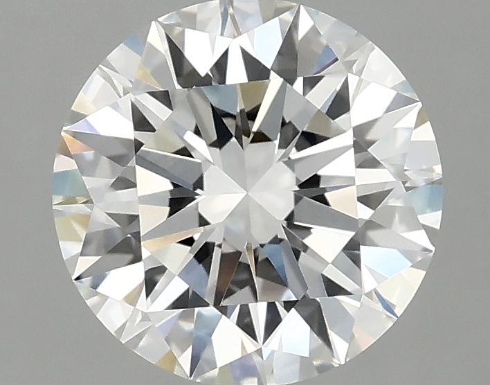 2.12 Carat Round Shaped Excellent Cut VVS2 IGI Certified Lab Grown Diamond
