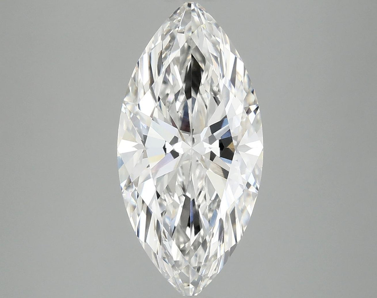3.05 Carat Marquise Shaped Excellent Cut VS1 IGI Certified Lab Grown Diamond