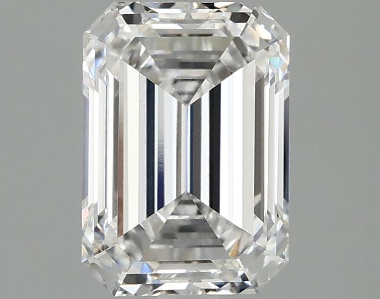 2.1 Carat Emerald Shaped Ideal Cut VVS2 IGI Certified Lab Grown Diamond