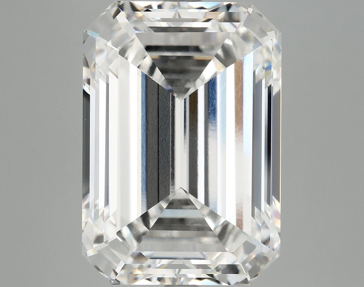 13.36 Carat Emerald Shaped Ideal Cut VVS2 IGI Certified Lab Grown Diamond