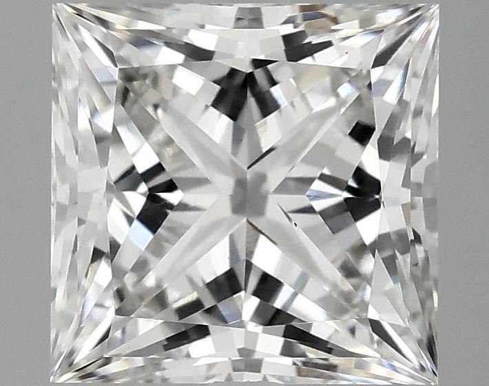 2.08 Carat Princess Shaped Ideal Cut VS2 IGI Certified Lab Grown Diamond