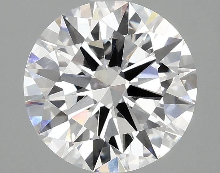 2.01 Carat Round Shaped Ideal Cut VVS2 IGI Certified Lab Grown Diamond