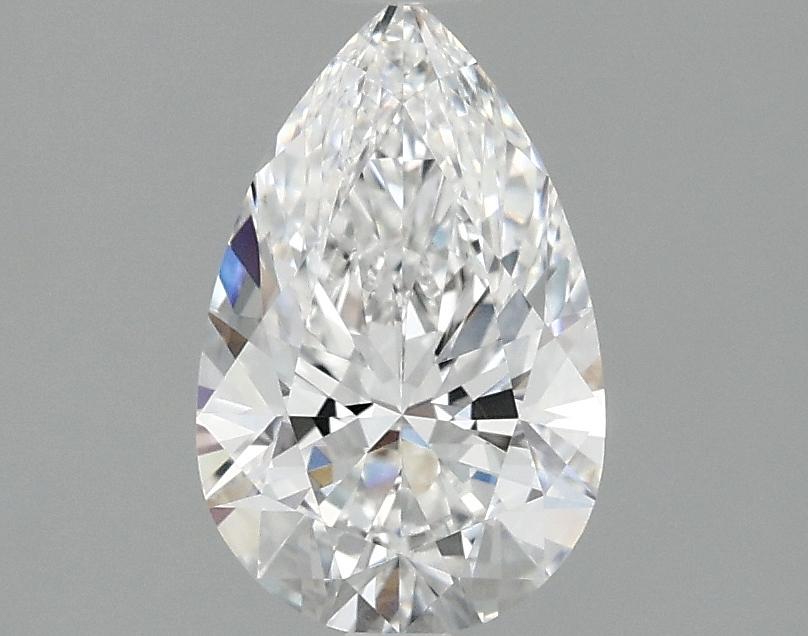 1.35 Carat Pear Shaped Ideal Cut VVS2 IGI Certified Lab Grown Diamond