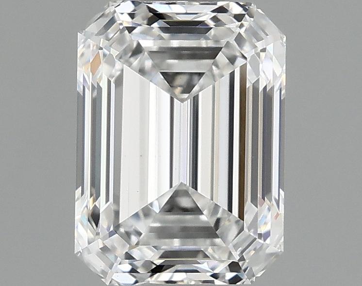 1.01 Carat Emerald Shaped Excellent Cut VVS2 IGI Certified Lab Grown Diamond