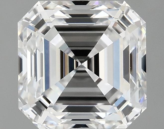 1.53 Carat Asscher Shaped Excellent Cut VVS2 IGI Certified Lab Grown Diamond