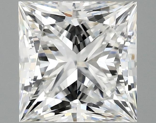 1.87 Carat Princess Shaped Ideal Cut VVS2 IGI Certified Lab Grown Diamond