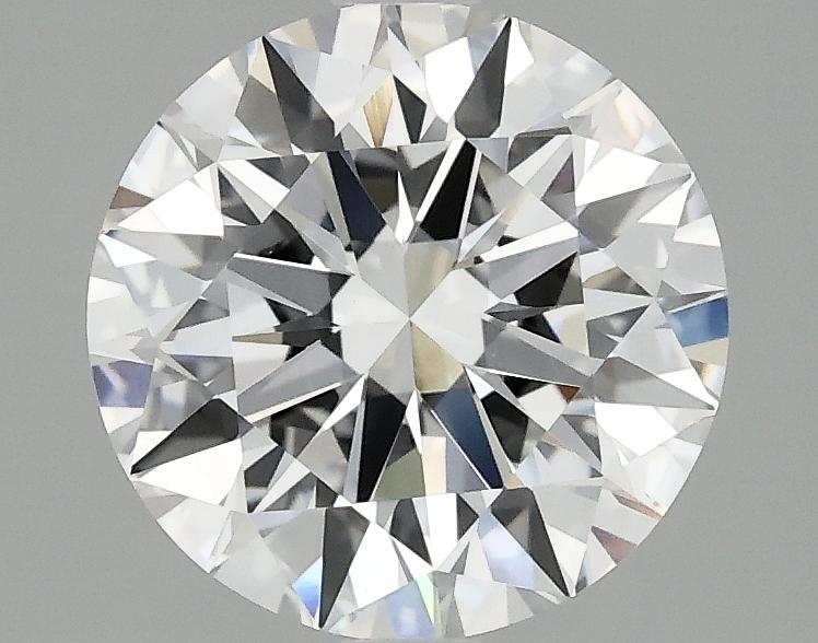 2.52 Carat Round Shaped Ideal Cut VVS2 IGI Certified Lab Grown Diamond