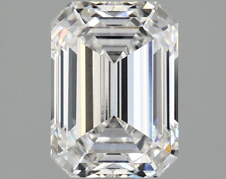 2.07 Carat Emerald Shaped Excellent Cut VVS2 IGI Certified Lab Grown Diamond