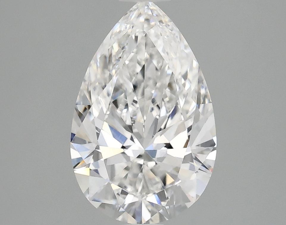 2.02 Carat Pear Shaped Ideal Cut VVS2 IGI Certified Lab Grown Diamond