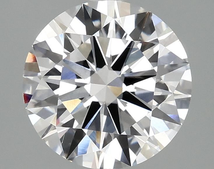 2.08 Carat Round Shaped Ideal Cut VS2 IGI Certified Lab Grown Diamond