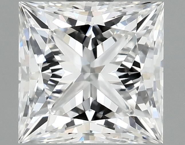 1.08 Carat Princess Shaped Ideal Cut VVS2 IGI Certified Lab Grown Diamond