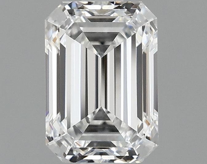 1.08 Carat Emerald Shaped Ideal Cut VVS2 IGI Certified Lab Grown Diamond