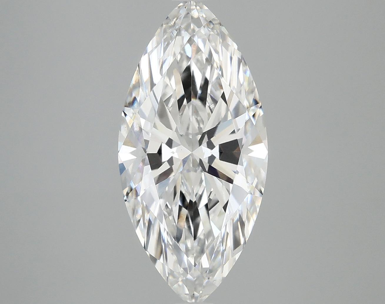 3.03 Carat Marquise Shaped Excellent Cut VS1 IGI Certified Lab Grown Diamond