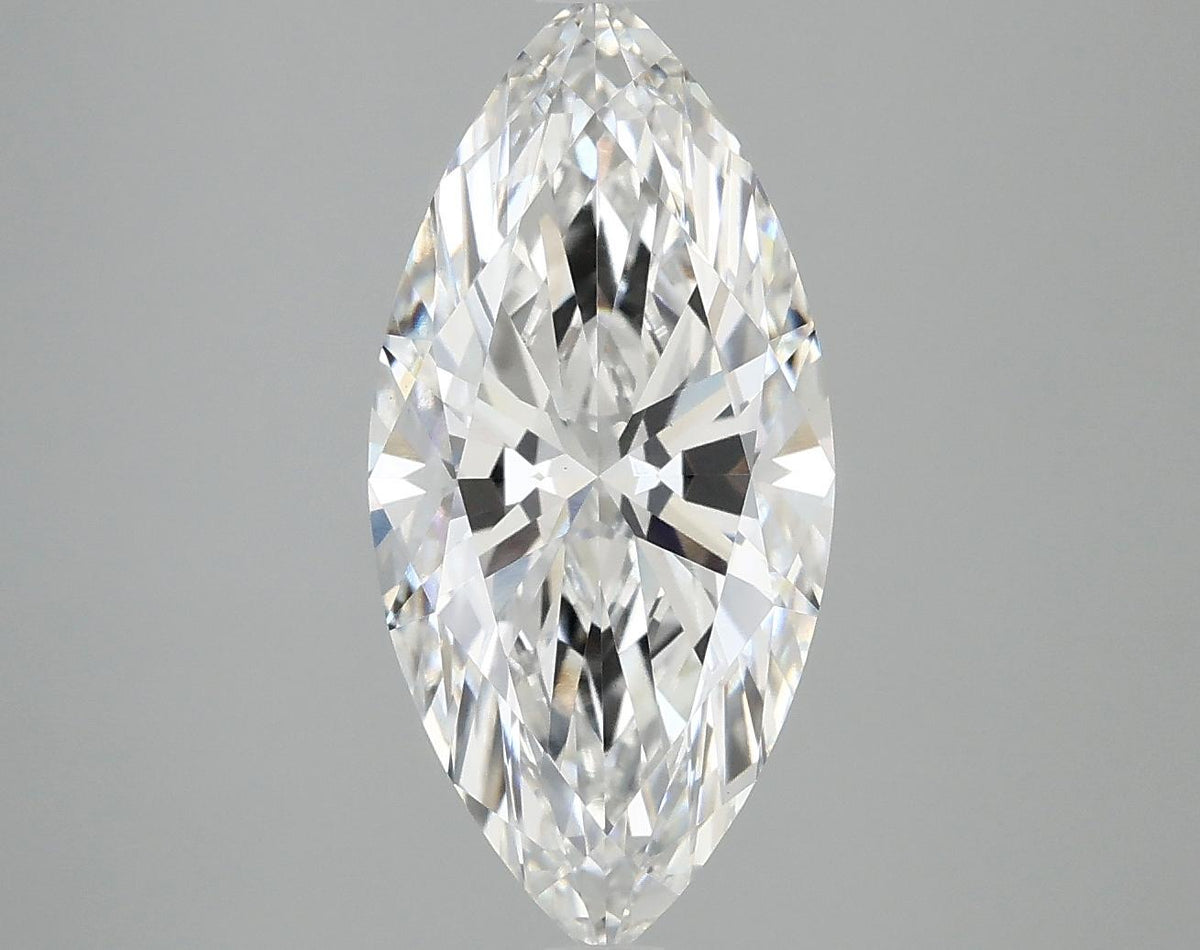 3.03 Carat Marquise Shaped Excellent Cut VS1 IGI Certified Lab Grown Diamond