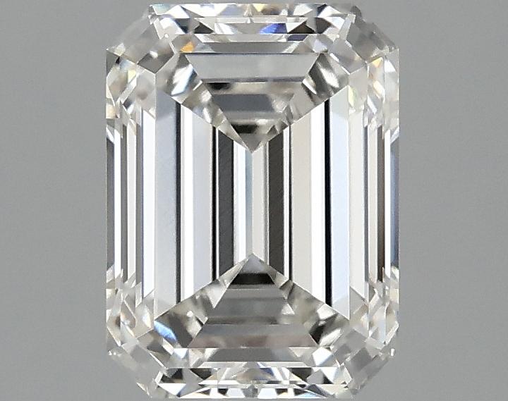 2.01 Carat Emerald Shaped Excellent Cut VVS1 IGI Certified Lab Grown Diamond