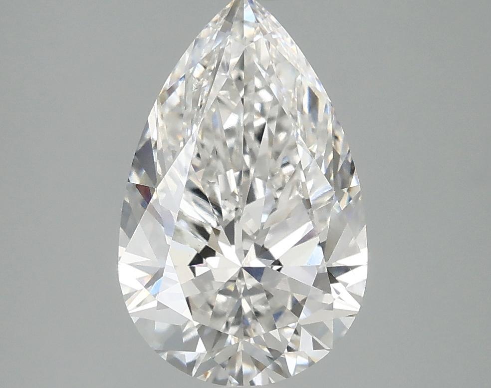 2.46 Carat Pear Shaped Ideal Cut VS1 IGI Certified Lab Grown Diamond