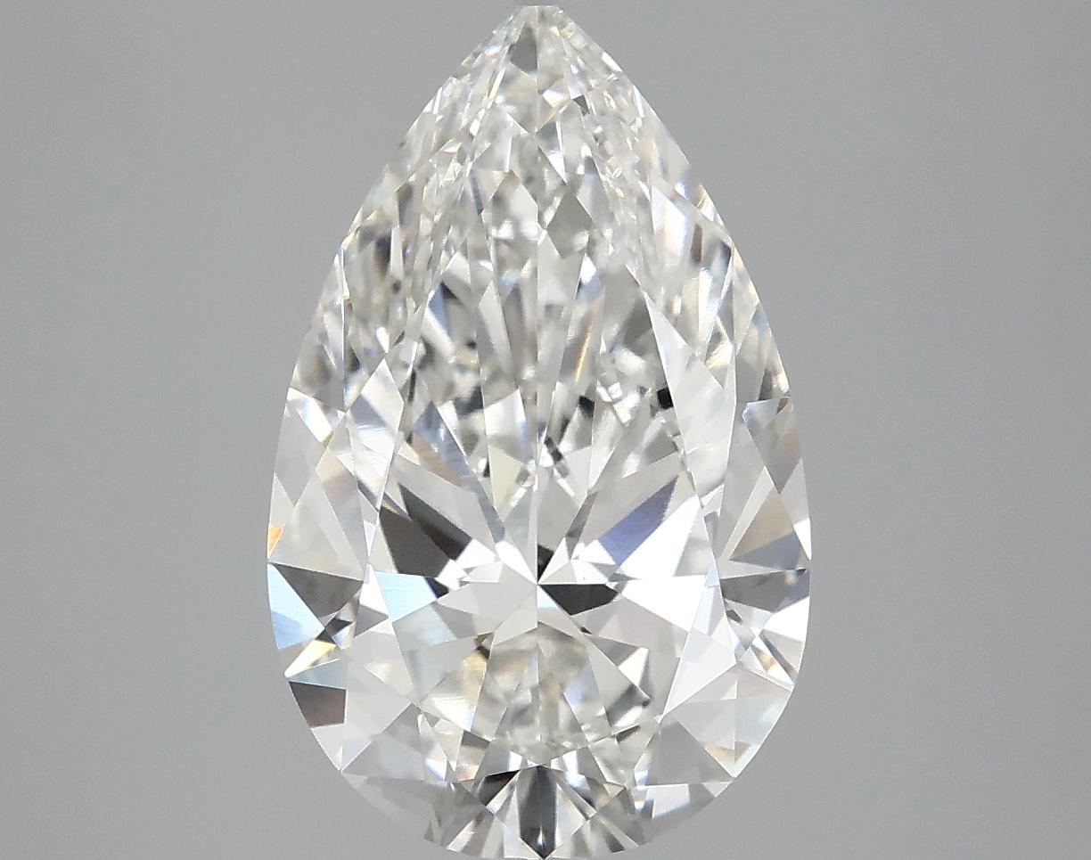 3.94 Carat Pear Shaped Ideal Cut VS1 IGI Certified Lab Grown Diamond